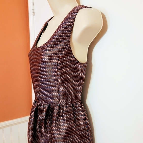 C Luce Geometric Sleeveless Fit and Flare Dress Small - Picture 6 of 13